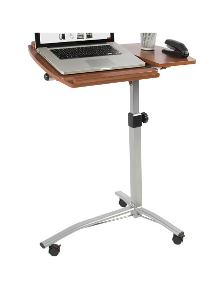 Carro de escritorio rodante MEDA ajustable para laptop 15 kg