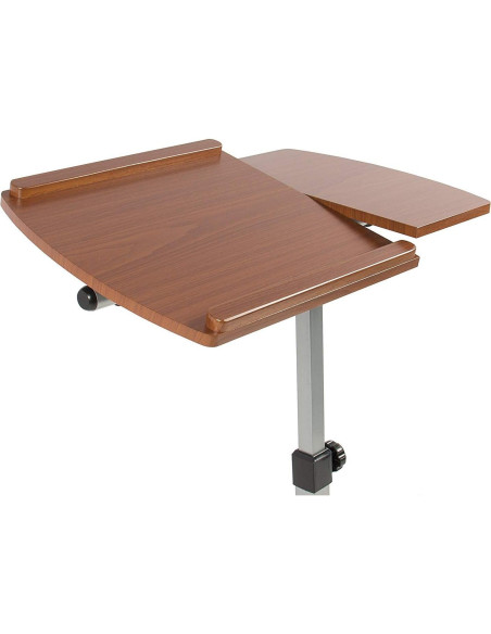 Carro de escritorio rodante MEDA ajustable para laptop 15 kg