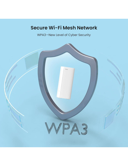 Sistema WiFi Mesh Tenda Nova MX12-3, Cobertura 6503 m, 1.7 GHz