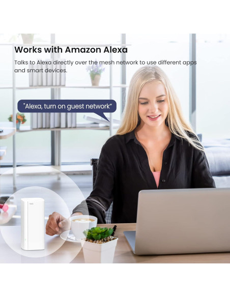 Sistema WiFi Mesh Tenda Nova MX12-3, Cobertura 6503 m, 1.7 GHz