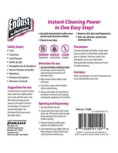 Endust Limpiador de Pantallas y Electrónicos 181g - Spray Antiestático