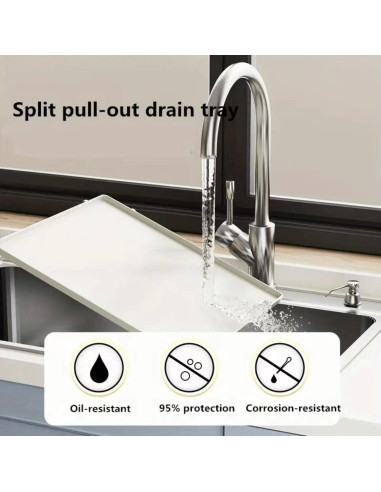 Organizador Extraíble ZHOHO TANT para Gabinete de Cocina 42.2x39.9cm