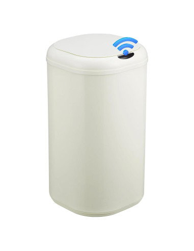 Basurero Automático GarveeHome 30L con Sensor de Movimiento Beige