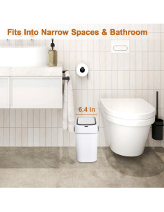 Papelera automática FDW 8.3L con sensor de movimiento 2