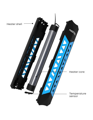Calentador de Acuario Magtool 300W para Tanques 150-360L