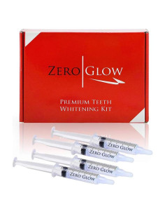 Gel Blanqueador Dental Zero Glow 4 Jeringas 44% Carbamida