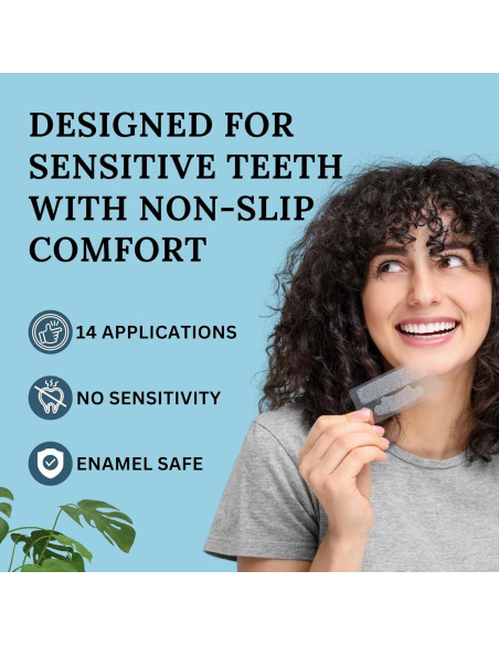 Tiras Blanqueadoras para Dientes Dosmetics - 28 Piezas, Sin Sensibilidad