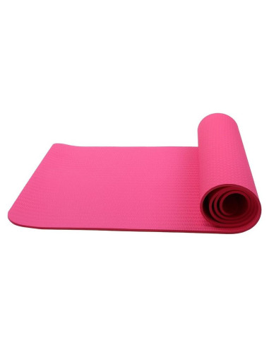 Alfombrilla de Yoga Antideslizante Diseño Atractivo 6mm Rosa
