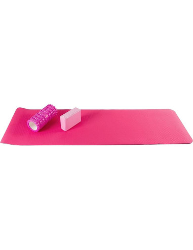 Alfombrilla de Yoga Antideslizante Diseño Atractivo 6mm Rosa