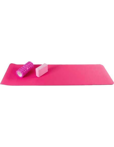 Alfombrilla de Yoga Antideslizante Diseño Atractivo 6mm Rosa