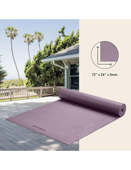 Alfombrilla de Yoga Retrospec Pismo Antideslizante 182.88x60.96cm