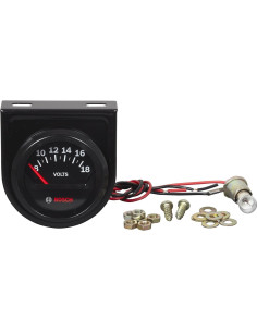 Medidor Eléctrico de Voltaje Bosch SP0F000051 2" Dial Negro 2