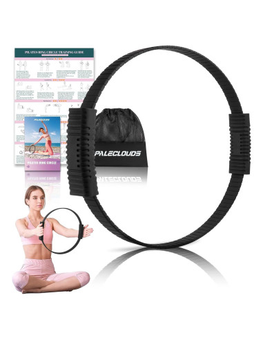 Anillo de Pilates Paleclouds 34.3 cm con Póster y Bolsa