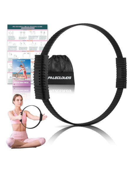 Anillo de Pilates Paleclouds 34.3 cm con Póster y Bolsa