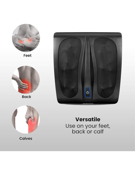 Masajeador de pies Shiatsu HoMedics FMS-270HBK con Calor