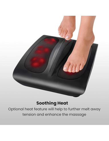 Masajeador de pies Shiatsu HoMedics FMS-270HBK con Calor