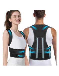 Corrector de Postura Ajustable J.COXLOD para Hombres y Mujeres