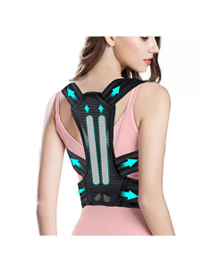Corrector de Postura Ajustable Huge Hill - Alivio Dolor Hombros