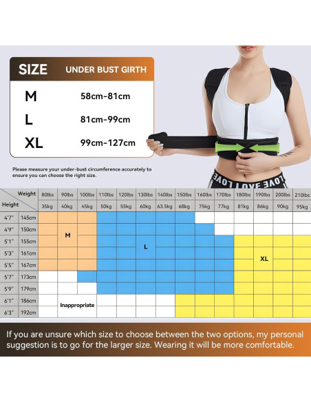 Corrector de Postura Ajustable Huge Hill - Alivio Dolor Hombros