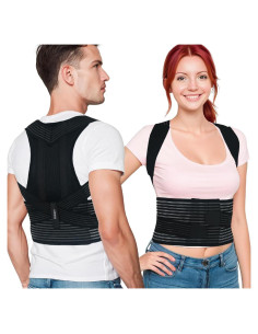 Faja Correctora de Postura ORTONYX para Hombres y Mujeres - Alivio Espalda Alta