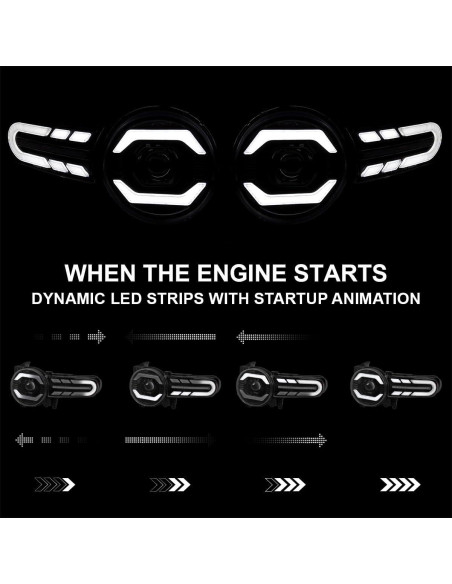 Faros Proyector Spec-D Tuning Toyota FJ Cruiser 2007-2014