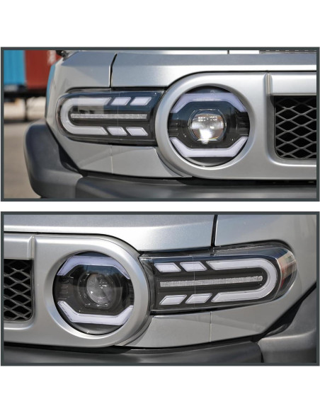 Faros Proyector Spec-D Tuning Toyota FJ Cruiser 2007-2014