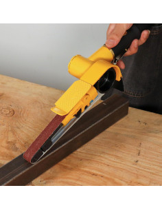 Lijadora Neumática NuoDunco 3/4" con 12 Correas 40/60/80/120 Grano 2