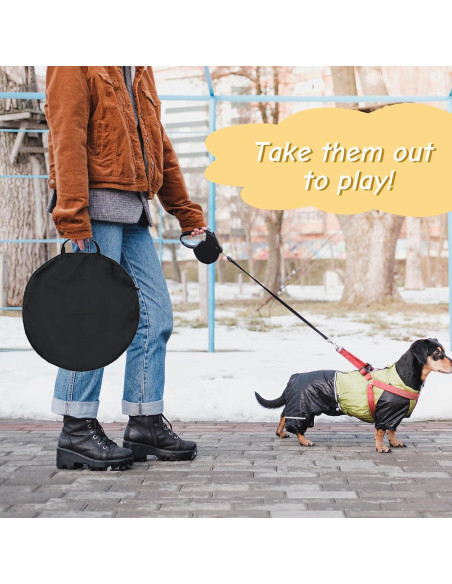 Túnel para Gatos VINGLI 6 en 1, Recinto Exterior Plegable