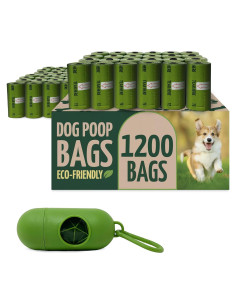 Bolsas Biodegradables para Perros Reli. 1200 Unidades con Dispensador