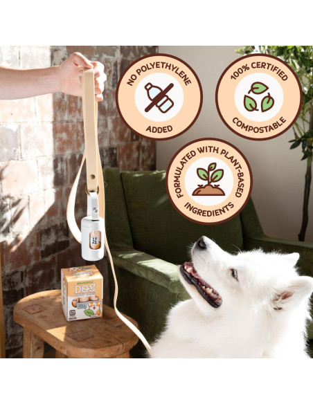 Bolsas de Poop Compostables Pure & Pup - 270 Unidades