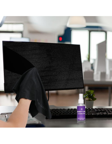 Kit Limpiador de Pantallas Swanky Cables 2 oz con Paños