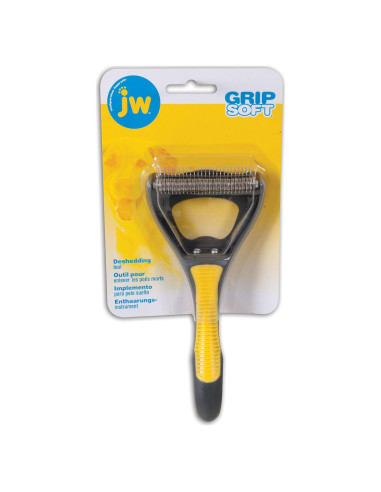 Herramienta de Deshedding JW Pet Company para Perros - Acero Inoxidable