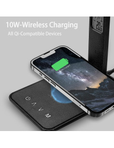 Lámpara de escritorio LED Xicyole SX2301 con carga USB y táctil 2