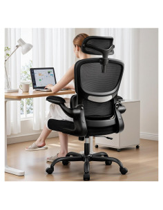 Silla de Oficina Ergonómica BESTFAIR 2202H con Soporte Lumbar