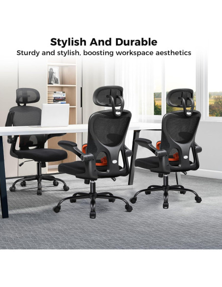 Silla de Oficina GTRACING Ergonómica con Soporte Lumbar 150 kg