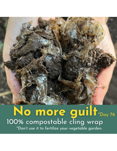 Dispensador de Envoltura Plástica Compostable Ikigaia 100.58m