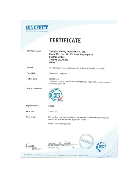 Dispensador de Envoltura Plástica Compostable Ikigaia 100.58m