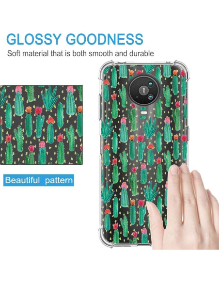 Funda Slim TPU Clara para Nokia G10/G20 - Cactus