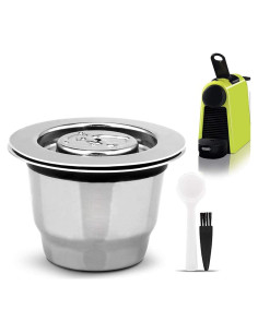 Cápsula de café crema reutilizable BRBHOM para Nespresso