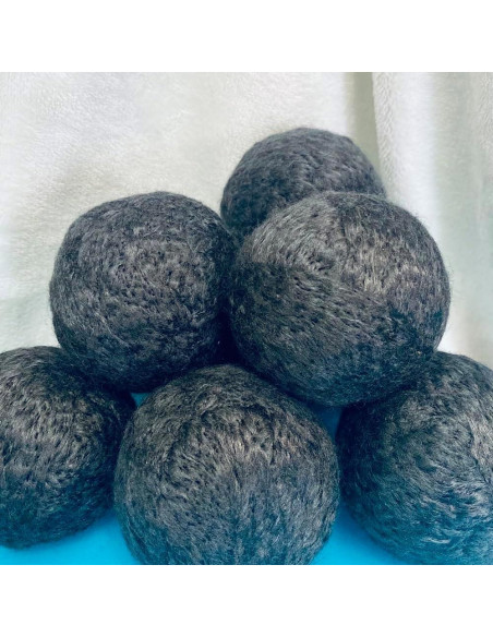 Bolas de Secado de Bambú Orgánico Infundidas con Carbón Activado - Juego de 3