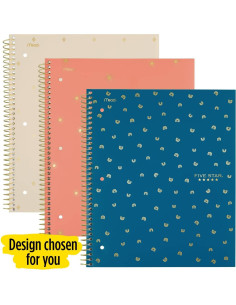 Cuaderno Espiral Five Star 1 Materia 80 Hojas Universitarias 2