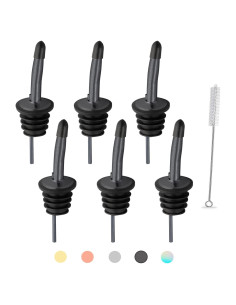 Juego de Vertedores de Licor WAFJAMF 6 Pcs Acero Inoxidable