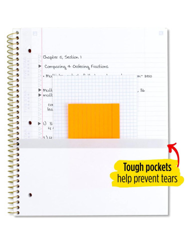 Cuaderno Espiral Five Star 1 Materia 80 Hojas Universitarias