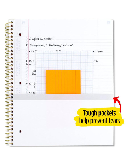 Cuaderno Espiral Five Star 1 Materia 80 Hojas Universitarias