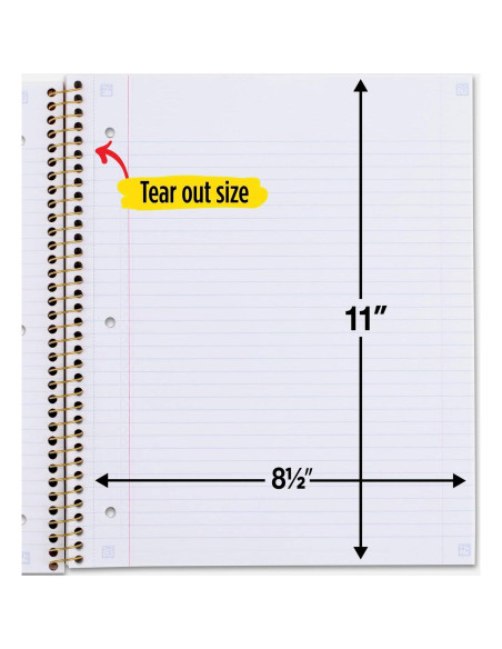 Cuaderno Espiral Five Star 1 Materia 80 Hojas Universitarias