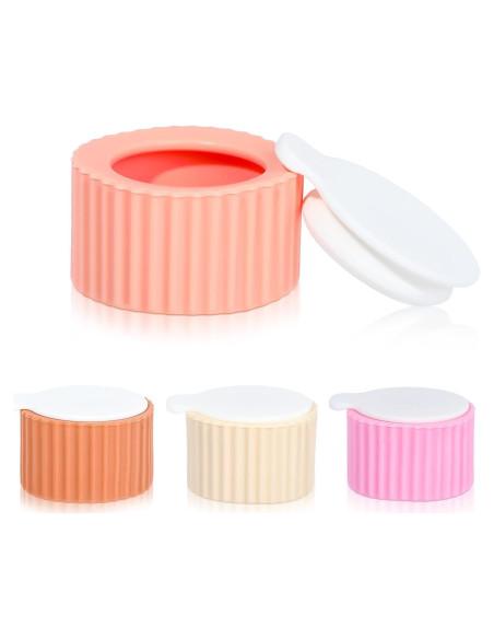 Frascos de Silicona RONRONS 20ml Aprobados por TSA - 4 Unidades