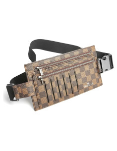 Billetera de Viaje TravaLux con Bloqueo RFID - Marrón