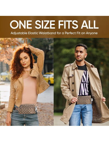 Billetera de Viaje TravaLux con Bloqueo RFID - Marrón