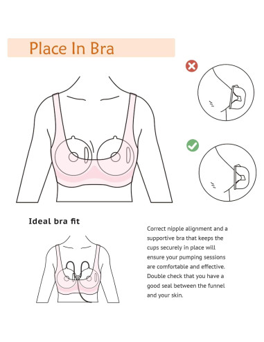 Tubería en Y de repuesto Bwcece para tazas de recolección de leche