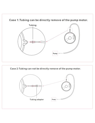 Tubería en Y de repuesto Bwcece para tazas de recolección de leche